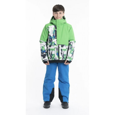 Bērnu termo slēpošanas jaka B3382green